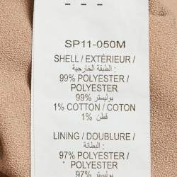 Pre Owned Self-Portrait Blue Floral Lace Cut-and-Sew Detail Mini Dress M