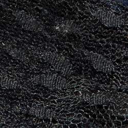 Pre Owned Self-Portrait Blue/Green Lace & Crepe Midi Dress M