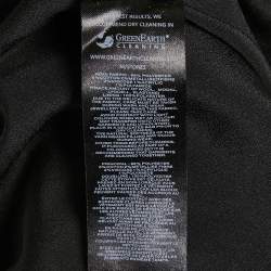 مملوكة مسبقًا Self-Portrait Black Lurex Tweed Cropped Jacket & Mini Skirt Set S