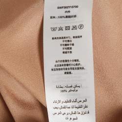 Pre Owned Self-Portrait Lilac Lace Embellished Neck Mini Dress S