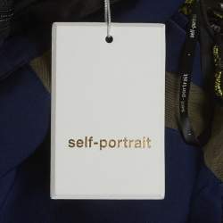 مملوكة مسبقًا فستان سيلف بورتريه ميني إلينا دنتيل غيبوير متعدد الألوان مزخرف بأزهار ديزي مقاس متوسط