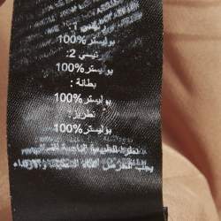 Pre Owned Self-Portrait Burgundy Guipure Lace Off Shoulder Mini Dress S