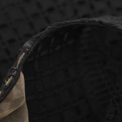 مملوكة مسبقًا Self-Portrait Black Guipure Lace Tiered Midi Dress S