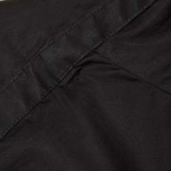 مملوكة مسبقًا Self-Portrait Black Cotton Embellished Off Shoulder Crop Top M