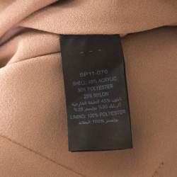 Pre Owned Self Portrait Black Embroidered Organza and Lace High Waist Flared Trousers S