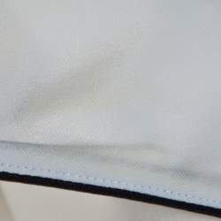 Pre Owned فستان سيلف بورتريه فسكوز أبيض بكشكشة حافة غير متساوية مقاس متوسط - ميديوم