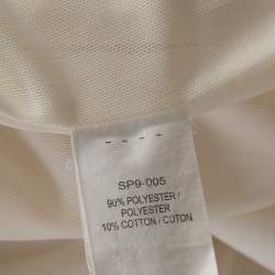 مملوكة مسبقًا فستان سيلف بورتريت أوف شولدر قصير طبقات دانتيل أبيض مقاس وسط (ميديوم)