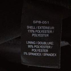 مملوكة مسبقًا فستان ميدي سيلف بورتريه ليلا دانتيل جيبير أسود مقاس صغير - سمول