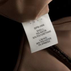 Pre Owned فستان سيلف بورتريه أوريلا حلقات أسود بطيات مقاس S