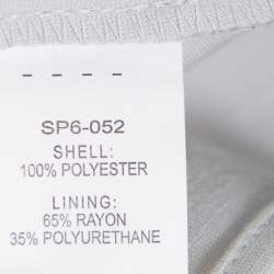 مملوكة مسبقًا فستان سيلف بورتريت قصير واسع دانتيل غوبير بنفسجي مقاس وسط (ميديوم)