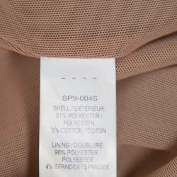 مملوكة مسبقًا Self Portrait Mint Green Guipure Lace Teardrop Paneled Mini Dress M