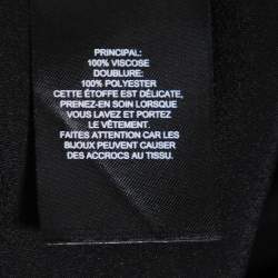 Pre Owned Self-Portrait Black Diamante Off-Shoulder Mini Dress S