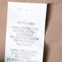 Pre Owned Self-Portrait Blue Guipure Lace Paneled Dress M