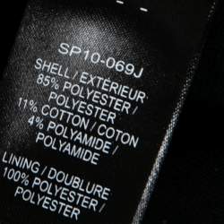 Pre Owned Self Portrait Black Crepe Lace Detailed Top Jumpsuit L