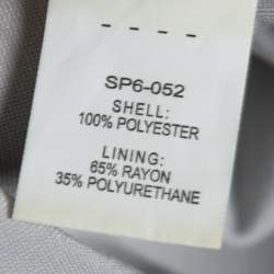 Pre Owned Self-Portrait Light Blue Guipure Lace Flare Mini Dress S