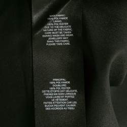 Pre Owned Self-Portrait Black & Green Sequin Embellished Midi Dress M