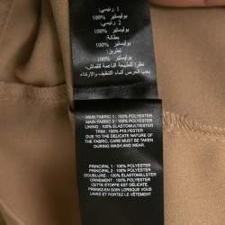 Pre Owned Self-Portrait Blue & Black Lace Ruffled Flared Mini Dress M