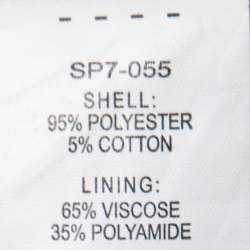 Pre Owned Self-Portrait Green Guipure Lace Midi Dress S