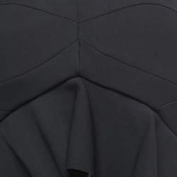 Self-Portrait Black Crepe Ruffled Cut-out Detail Strappy Jumpsuit M