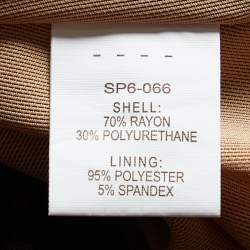 Pre Owned Self-Portrait Black Eyelet Lace Pleated Aurelia Dress M