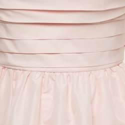 Self-Portrait Light pink Tulle Sleeve Mini Dress S