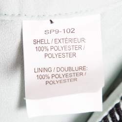 Pre Owned Self-Portrait Black/Blue Teardrop Lace Culottes S