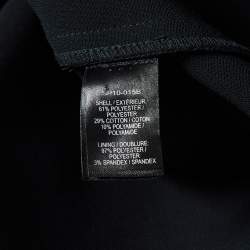 Pre Owned Self-Portrait White Embroidered Lace & Crepe Mini Dress M