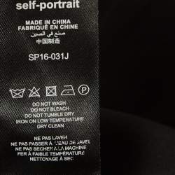 Self-Portrait Lace Ruffles Jumpsuit M