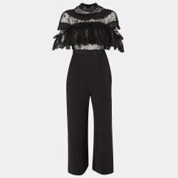 Self-Portrait Lace Ruffles Jumpsuit M