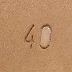 Pre Owned Sergio Rossi Size Embellished 40 Red Python Leather and Satin Ankle Strap Sandals