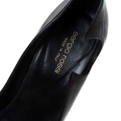 Sergio Rossi Black Patent Leather Marissa Pumps Size 39