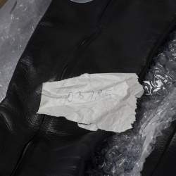 Pre Owned Sergio Rossi Black Leather Knee Boots Size 40