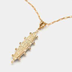  Aulerth x Shivan & Narresh Numisma oblong Necklace