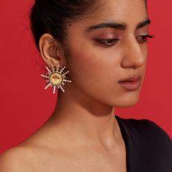  Aulerth x Shivan & Narresh Numisma Star Burst Earrings
