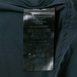 مملوكة مسبقًا فستان سيمكهاي أزرق داكن قطني ماكسي مقاس متوسط