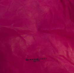 Simon Miller Pink/Black Leather Small Lunch Bag Clutch 