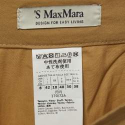 S'Max Mara Beige Cotton Culottes M