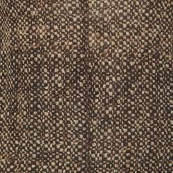 S'Max Mara Brown Snake Print Wool Blend Knit T-Shirt S