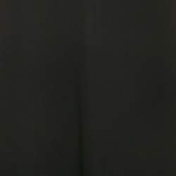 Pre Owned S'Max Mara Black Crepe V-Neck Sleeveless Mini Dress M