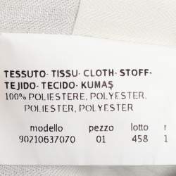 Pre Owned S'Max Mara Purple Nylon Belted Trench Coat M