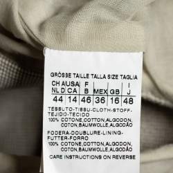 S'Max Mara Light Beige Cotton Dress M