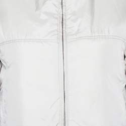 S'Max Mara Beige & Red Synthetic Hooded Reversible Jacket S