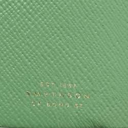 مملوكة مسبقًا Smythson Fashion Planner Green Leather