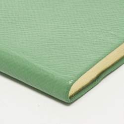 مملوكة مسبقًا Smythson Fashion Planner Green Leather