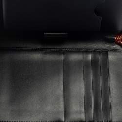 Smythson Red Leather Double Zip Panama Wallet