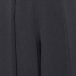 Solace London Black Crepe The Anelli Strapless Jumpsuit XS