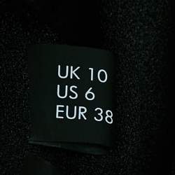 Pre Owned Solace London Black Jersey One shoulder The Petch Maxi Dress M