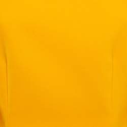 Solace London Orange Stretch Crepe The Nahla Top S