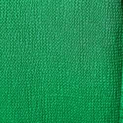 Solace London Sage Green Textured Crepe Pleated Maxi Dress L