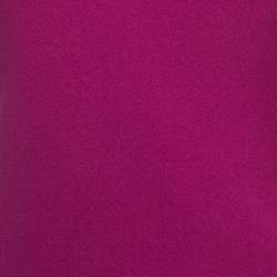 Pre Owned Solace London Purple Crepe One-Shoulder Maxi Dress M